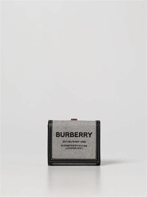 burberry luna leather wallet|Burberry wallet outlet.